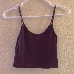 purple brandy melville tank!